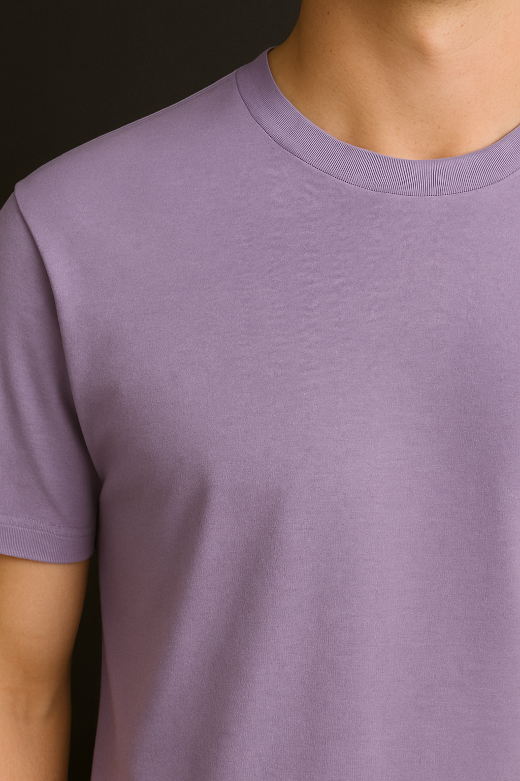 Happy Lavender Supima Cotton T-Shirt