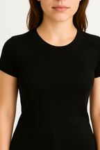 Happy Black Supima Women's Cotton T-Shirt